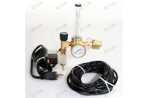 CO2 FLOW METER REGULATOR INJECTION RELEASE SYSTEM EMITTER SOLENOID CONTROLLER